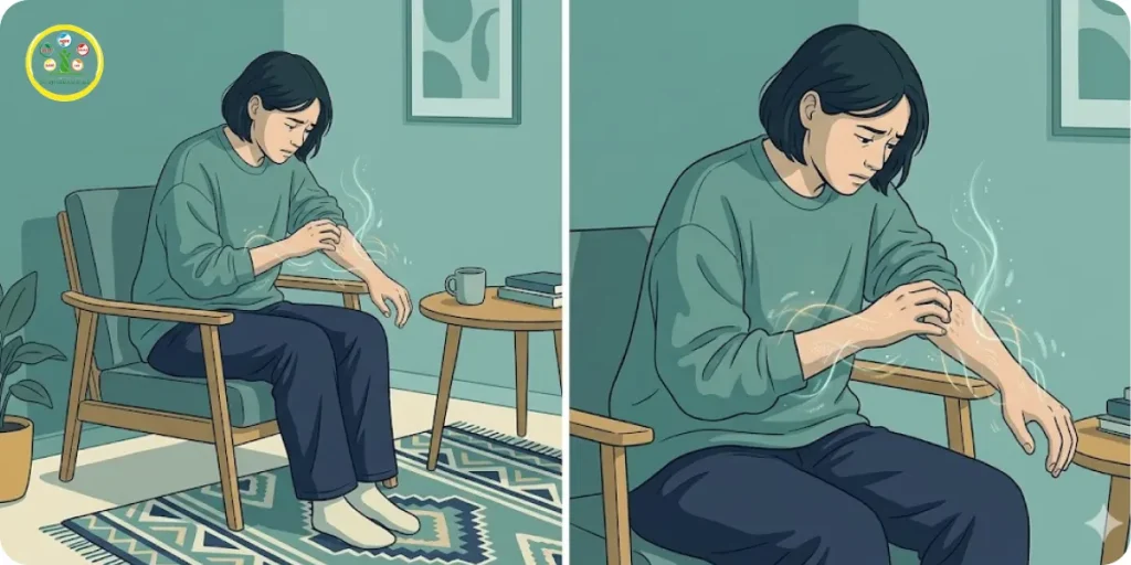 Ảo giác xúc giác - Cảm giác bất thường trên cơ thể